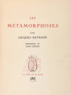 Jacques - REYNAUD Les métamorphoses - 1946 - EO + Lettre + Manuscrit - Photo 1, livre rare du XXe siècle