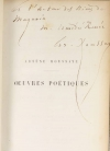 HOUSSAYE - Oeuvres poetiques - 1857 - Relié - Envoi signé - Photo 0 - livre de collection