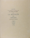 Anatole FRANCE La révolte des anges 1946 eaux fortes de Pierre Watrin + 2 suites - Photo 4 - livre d occasion