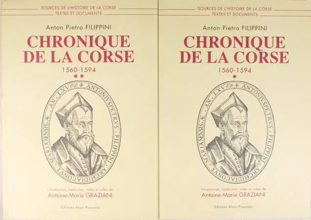 FILIPPINI - Chronique de la Corse (1560-1594) - 2 volumes - Photo 0 - livre moderne