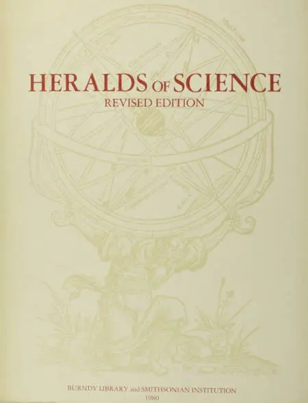 Photo livre n°1. . Heralds of science as represented, livre rare du XXe siècle