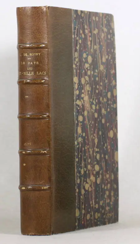 ROSNY - Le pays des dix-mille lacs. Quelques jours de voyage en Finlande - 1886 - Photo 1, livre rare du XIXe siècle