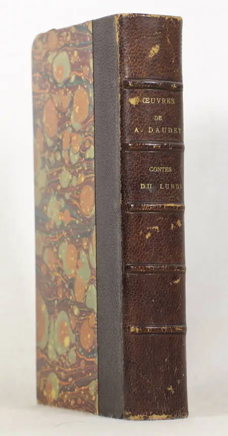Alphonse Daudet - Contes du lundi - Lemerre - (vers 1890) - Relié - Photo 0, livre rare du XIXe siècle