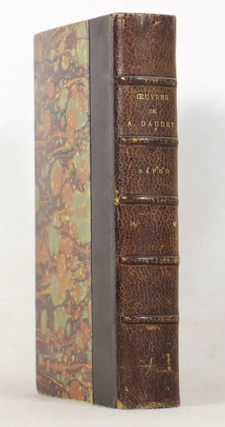 Alphonse Daudet - Sapho - Lemerre - 1886 - Relié - Photo 0 - livre rare