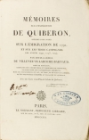 VILLENEUVE-LAROCHE-BARNAUD - Mémoires sur l expédition de Quiberon - 1819 - Photo 0 - livre d occasion
