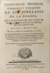 TRINCADO - Compendio historica, geografico y genealogico de los soberanos - 1769 - Photo 1, livre ancien du XVIIIe siècle