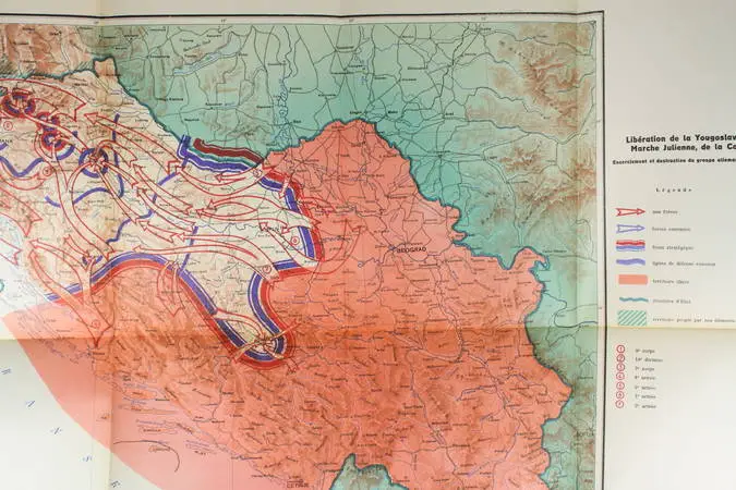 . Les efforts de guerre de la Yougoslavie. 1941-1945, livre rare du XXe siècle