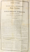 Recueil concernant la maison d Orléans - 1824-1830 - Précis généalogique, etc. - Photo 0, livre rare du XIXe siècle
