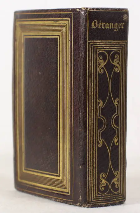 BERANGER - Oeuvres complètes - 1835 - Jolie reliure - Petit format - Photo 0, livre rare du XIXe siècle