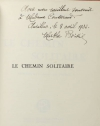 Marthe BOISSIER - Le chemin solitaire - Aurillac, 1932 - Photo 0 - livre de bibliophilie