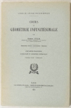 Gaston JULIA - Cours de géométrie infinitésimale : Cinématique - 1955 - Photo 0 - livre de bibliophilie