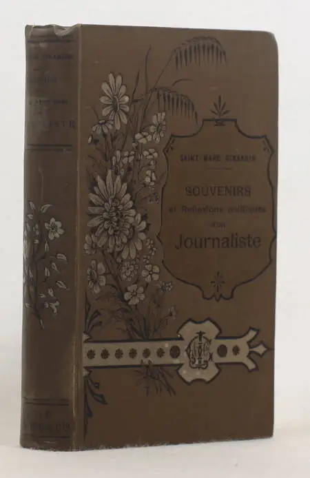 SAINT-MARC GIRARDIN - Souvenirs et réflexions politiques d'un journaliste - 1873 - Photo 0, livre rare du XIXe siècle