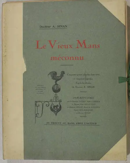 [Maine] SINAN - Le vieux Mans méconnu - 1930 - planches - Photo 1, livre rare du XXe siècle