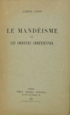 Alfred LOISY - Le mandéisme et les origines chrétiennes - 1934 - Photo 0, livre rare du XXe siècle