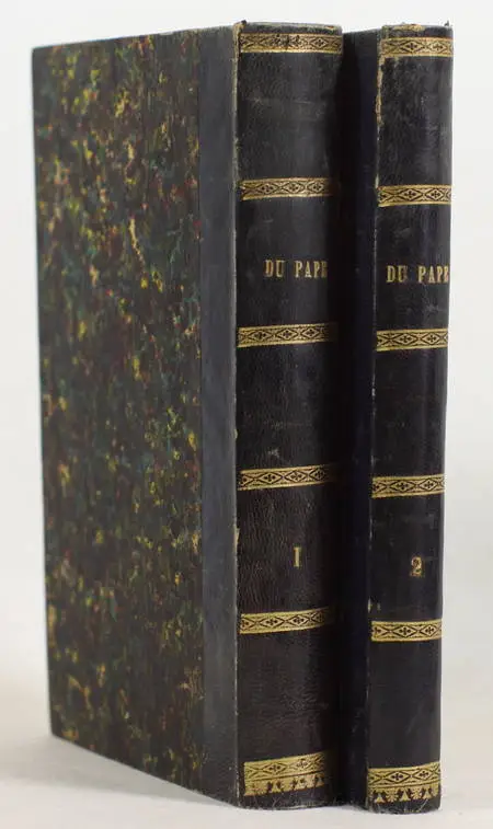Joseph de MAISTRE - Du pape - 1819 - 2 volumes - EO - Photo 0, livre rare du XIXe siècle