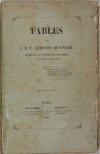 Fables, par J. M. F. Auguste Duvivier - 1843 - Photo 1, livre rare du XIXe siècle