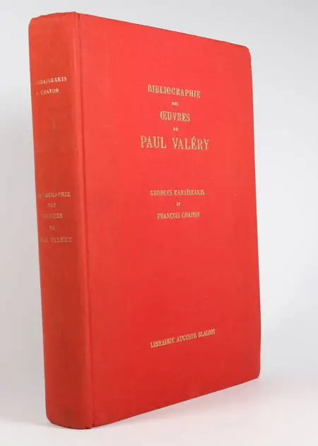 KARAISKAKIS - Bibliographie des oeuvres de Paul Valéry 1889 à 1965 - 1976 - Photo 0 - livre rare