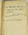 René BENJAMIN - Les augures de Genève - 1929 - EO avec envoi - Photo 0, livre rare du XXe siècle