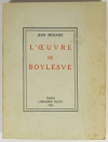 Jean MENARD - L oeuvre de Boylesve - 1956 - Envoi - Photo 0, livre rare du XXe siècle