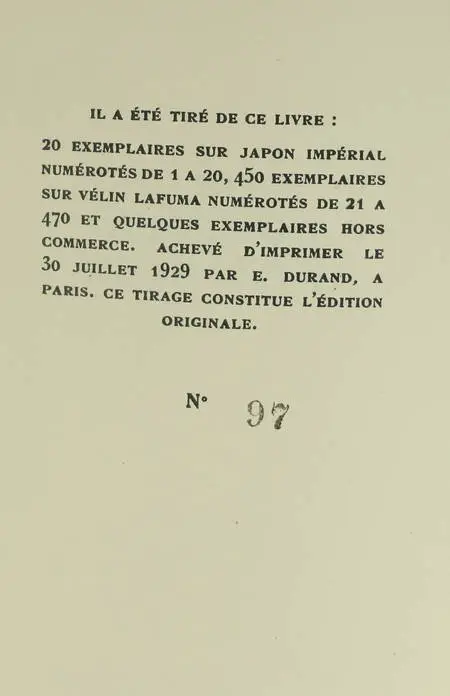 Jacques MARITAIN - Le docteur angélique - 1929 - 1/450 vélin Lafuma - Photo 0 - livre d'occasion