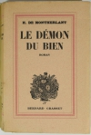 Henry de MONTHERLANT - Le démon du bien - 1937 - EO sur Alfa S. P. - Envoi - Photo 1 - livre de collection