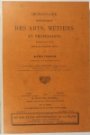 FRANKLIN - Dictionnaire historique des arts, métiers et professions exercés 1906 - Photo 1, livre rare du XXe siècle