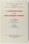 MAURICE - Le commissaire priseur et les ventes publiques meubles - 1971 - Photo 0, livre rare du XXe siècle