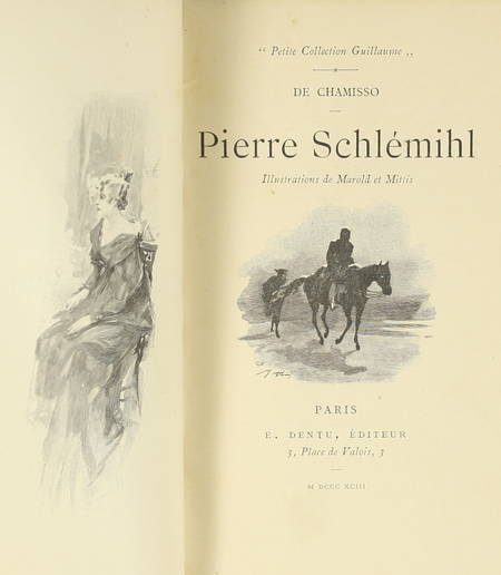 CHAMISSO - Pierre Schlémil - Dentu, 1893 - Illustrations de Marold et Mittis - Photo 1, livre rare du XIXe siècle