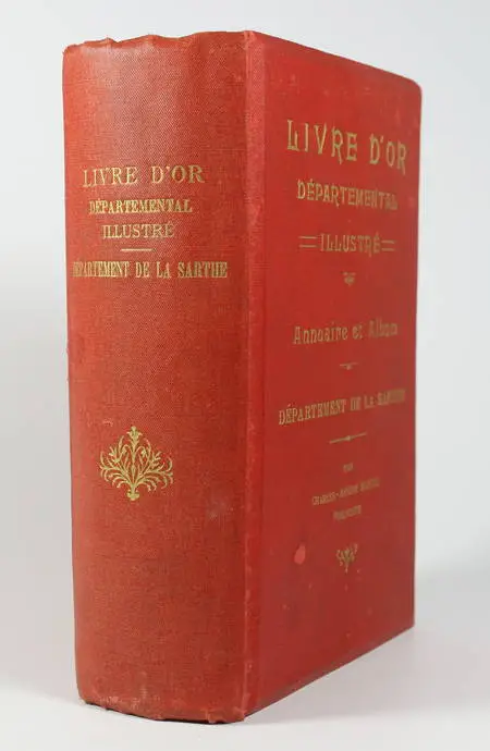 Photo livre n°1. MONTEL Charles-Arsène. Livre d'or départemental illustré Annuaire, livre rare du XXe siècle