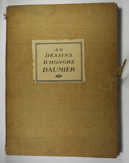 Dessins d Honoré Daumier - Helleu, 1924 - Léon Marotte et Charles Martine - Photo 3, livre rare du XXe siècle
