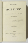 Granget - Histoire du diocèse d Avignon et des anciens diocèses 1862 - 2 volumes - Photo 1, livre rare du XIXe siècle