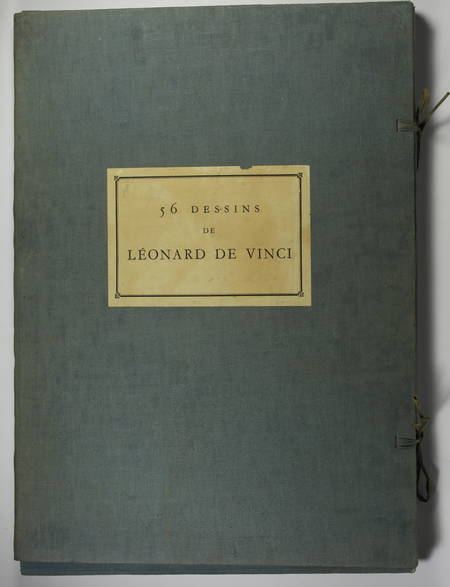 Dessins de Léonard de Vinci - Cité des Livres 1928 Léon Marotte et Henri Longnon - Photo 1, livre rare du XXe siècle