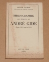 Arnold NAVILLE - Bibliographie des écrits de André Gide - 1949 - Photo 0, livre rare du XXe siècle