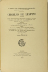 LACHEVRE - Charles de Lespine, joueur de luth parisien du 17e - 1935 - Photo 0 - livre de bibliophilie
