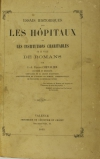 CHEVALIER - Essais historiques sur les hôpitaux de la ville de Romans - 1865 - Photo 2 - livre du XIXe siècle