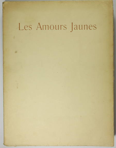 CORBIERE - Les amours jaunes - 1943 - Gravures par Edmond Céria - Photo 1, livre rare du XXe siècle