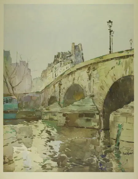 TROYAT - Les ponts de Paris - 1946 - Illustrations de René Kuder - Photo 0 - livre rare