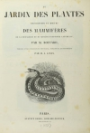 BOITARD - Le jardin des plantes - Mammifères - Barba (1851) - Gravures - Photo 2 - livre d occasion