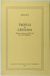 BOCCACE - Troïlle et Criseida - Traduit au XVe par le sire de Beauvau - Photo 1, livre rare du XXe siècle