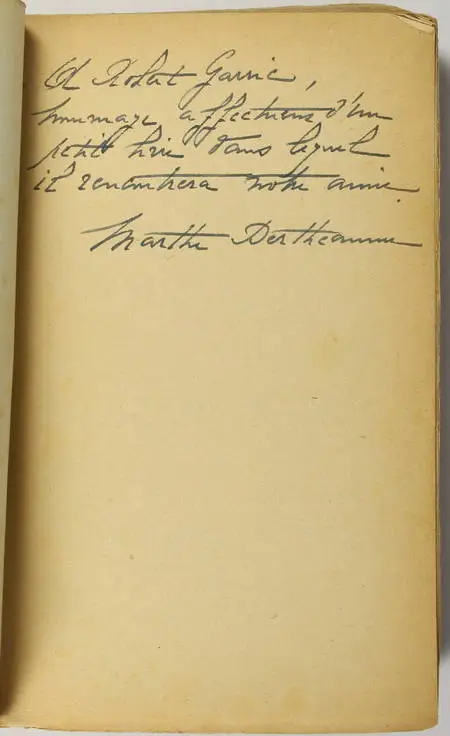 Marthe BERTHEAUME - L'âge mystique - 1930 - Envoi - Photo 0 - livre de collection