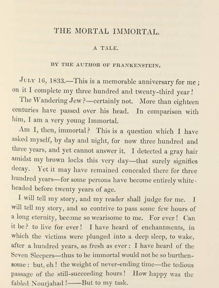 The keepsake - 1834 - Contient une EO de Mary Shelley - Photo 0, livre rare du XIXe siècle