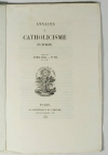 Annales du catholicisme en Europe - 1839-1841 - 7 n° - collection complète - Photo 3, livre rare du XIXe siècle