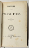 Alexis PIRON - Oeuvres badines - 1834 - Portrait + 8 planches - Photo 2 - livre romantique