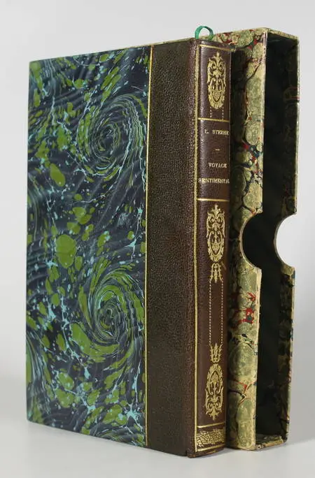 STERNE - Voyage sentimental en France et en Italie - 1887 Figures de Hédouin - Photo 0, livre rare du XIXe siècle
