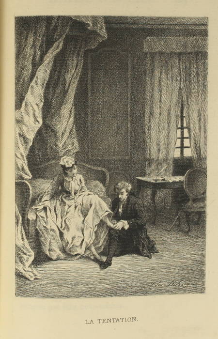 STERNE - Voyage sentimental en France et en Italie - 1887 Figures de Hédouin - Photo 1, livre rare du XIXe siècle