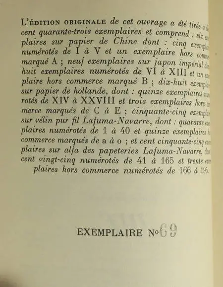 CLAUDEL - Un poète regarde la croix - 1935 - EO - 1/155 alfa Lafuma-Navarre - Photo 0, livre rare du XXe siècle