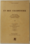 FONTAINE - En brie champenoise. Approche historique - Quatre villages - 1974 - Photo 0 - livre du XXe siècle