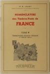 JOANY - Nomenclature des timbres-poste de France. V : Timbres courants 1929-41 - Photo 0 - livre moderne