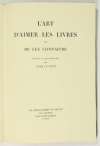 LE PETIT - Art d aimer les livres et de les connaître 1938 - sur chiffon - Etui - Photo 1, livre rare du XXe siècle