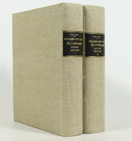 LABAT - Voyages aux Antilles 1693-1705 - 2 volumes - Edition Duchartre de 1931 - Photo 0 - livre de bibliophilie
